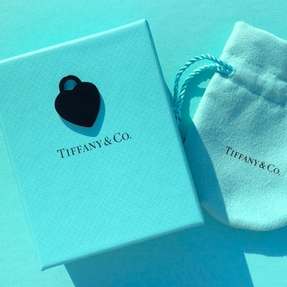 Tiffany & Co. Jewelry - Rare Black Tiffany and co heart